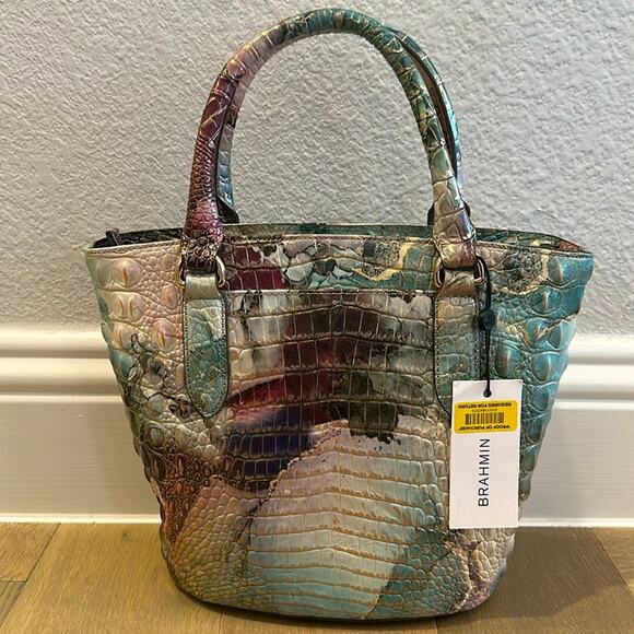 Brahmin Small Bowie Satchel Nirvana Melbourne Shoulder Handbag - Picture 3 of 5